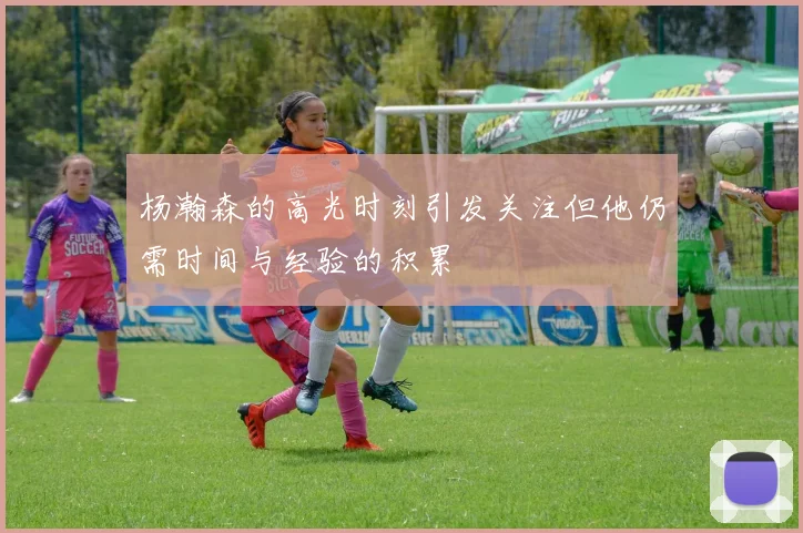 杨瀚森的高光时刻引发关注但他仍需时间与经验的积累